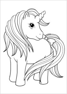 baixar e imprimir desenho de graça de unicórnio para pintar