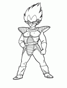 figuras dragon ball para colorir