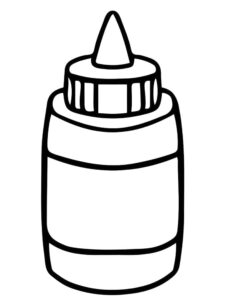 Desenhos de Ketchup para imprimir e pintar