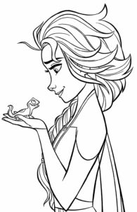 Desenhos da Frozen para Imprimir