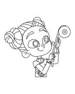 desenhos para crianças de super sema para imprimir e pintar
