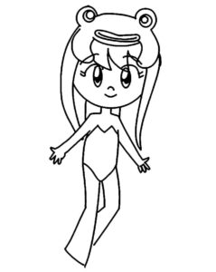 desenho soraia para colorir