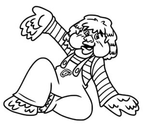 desenho de fofão para colorir