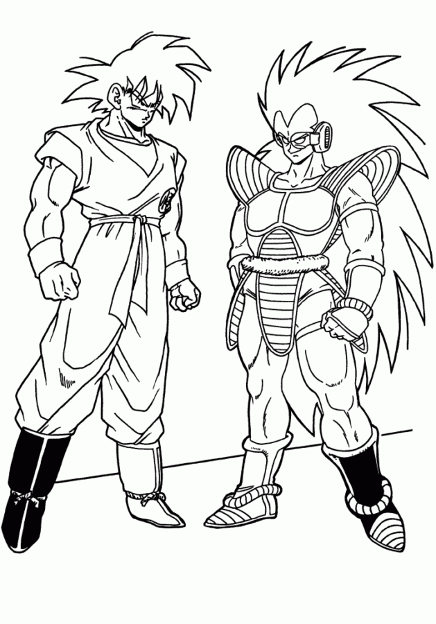 dragon ball para colorir e imprimir