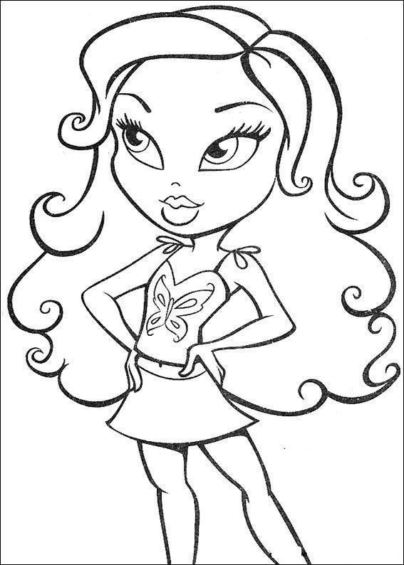 Bratz para Colorir