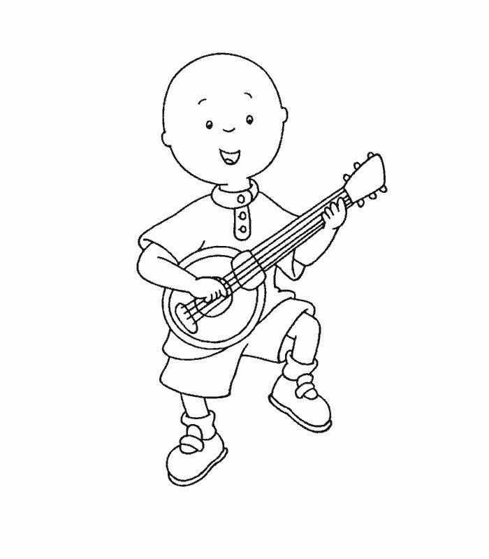 Caillou para Colorir