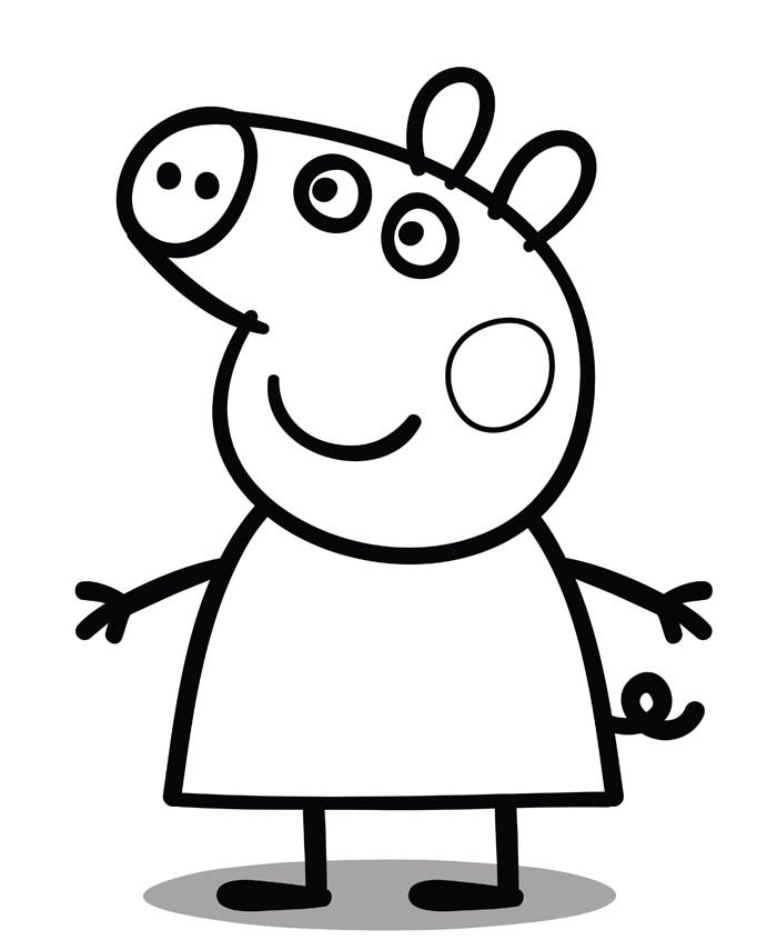 Desenhos para Colorir Peppa Pig