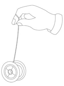 desenho para pintar de ioiô de graça