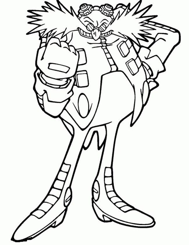 Robotnik para Colorir