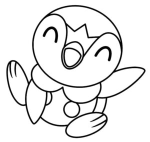 Desenhos para Colorir Piplup