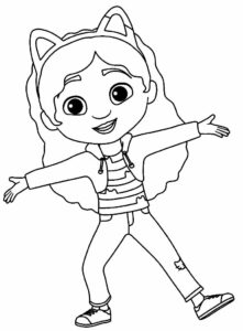 desenhos para colorir e pintar a casa magica da gabby