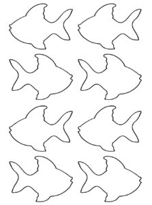 molde peixinho