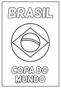 Copa do Mundo para Colorir