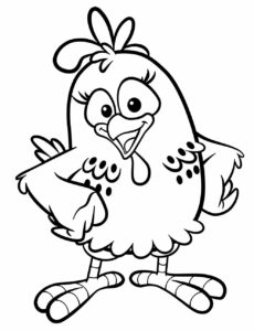 Desenhos da Galinha Pintadinha para Imprimir