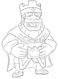 Clash Royale para Colorir