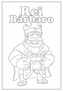 Desenhos de Clash Royale para Imprimir e Pintar