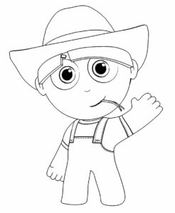 Os Pequerruchos para Colorir