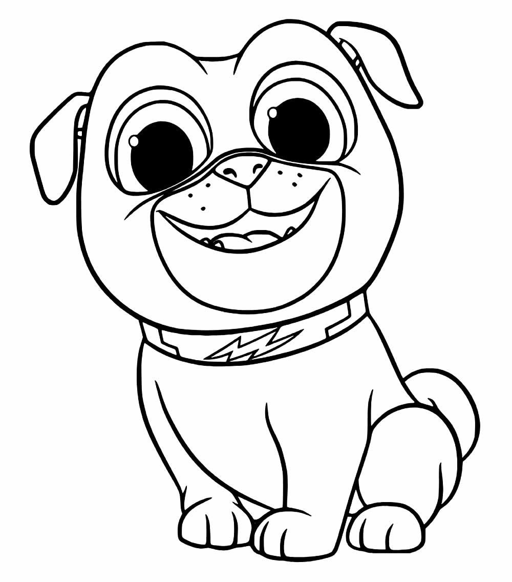 Puppy Dog Pals para imprimir e pintar