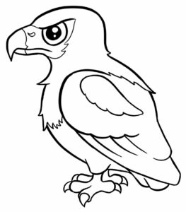 desenhos de águia para imprimir e pintar