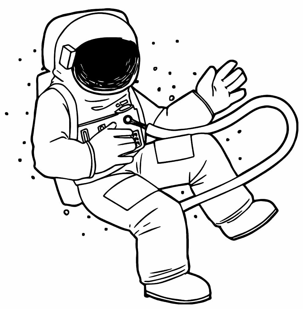 desenhos de astronauta para imprimir