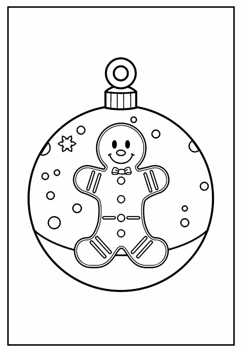 bolas de natal com desenhos para colorir