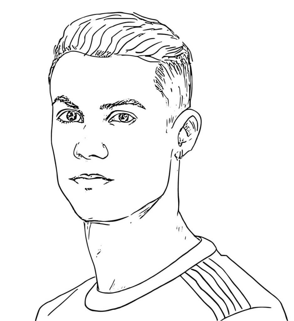 desenhos de cristiano ronaldo para imprimir e colorir