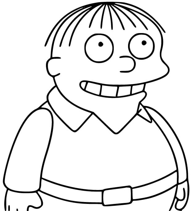 Ralph Wiggum para Colorir