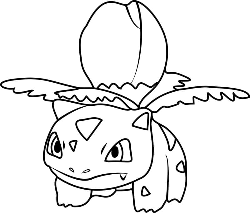 Ivysaur (Pokemon) para Colorir