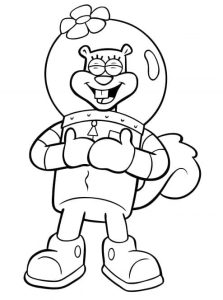 desenhos de sandy bochechas para imprimir e colorir