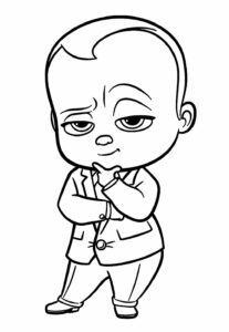 desenhos do poderoso chefinho para colorir