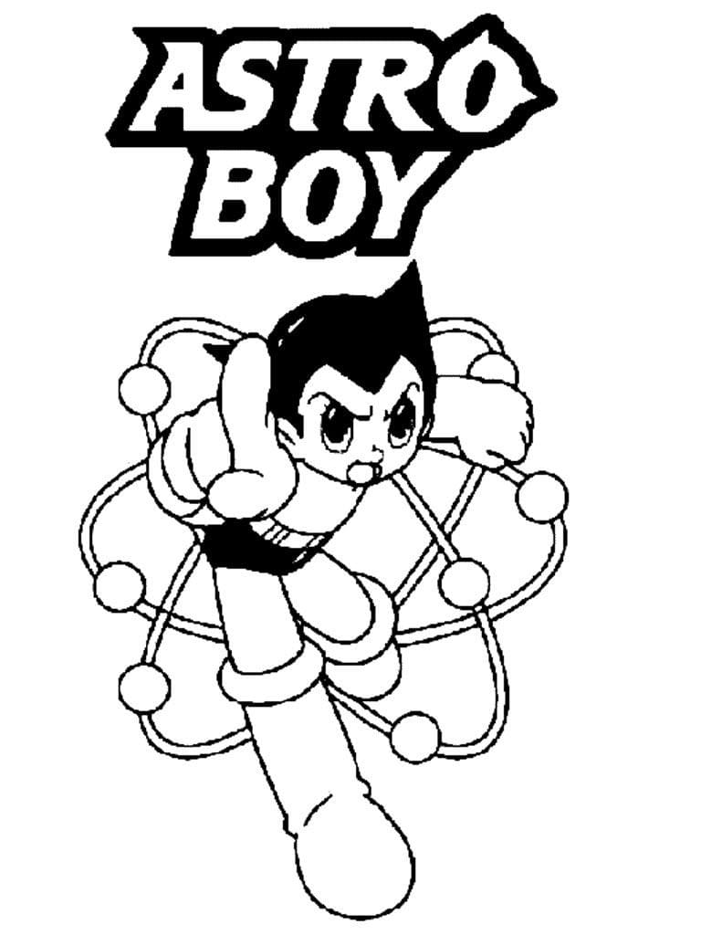 desenhos do astro boy para imprimir e colorir