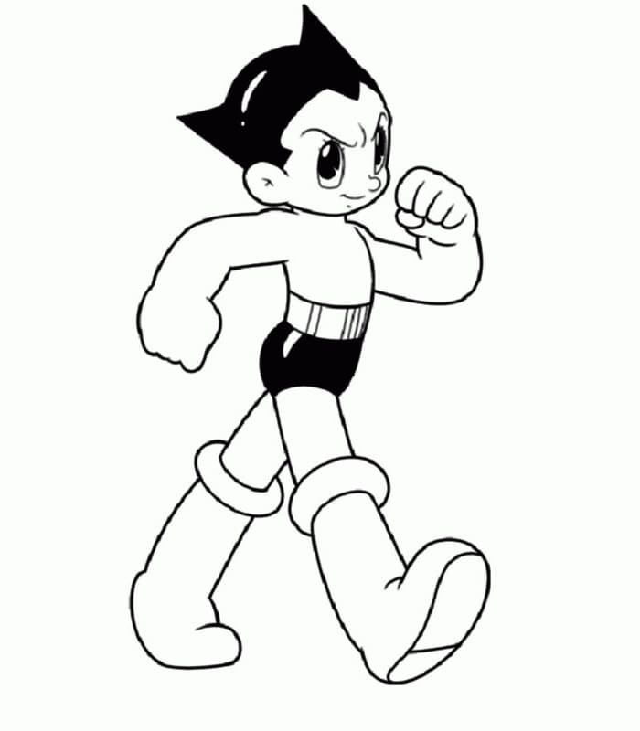 pintura do astro boy andando para baixar