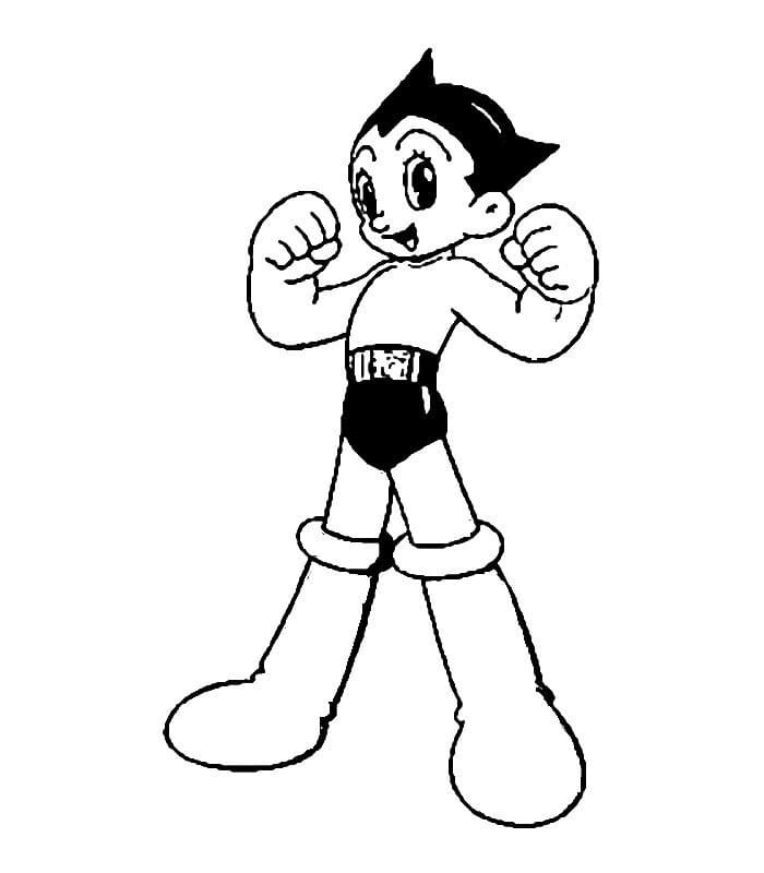 desenhos do astro boy e personagens colorir grátis