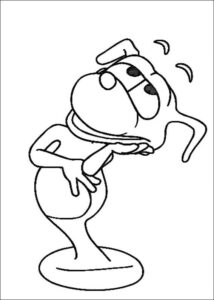 Desenhos infantis do Adibou para imprimir