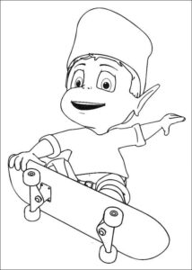 desenhos de adibou para imprimir e pintar