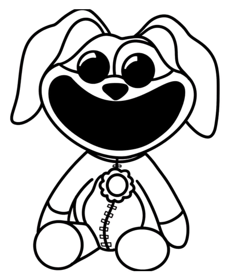 desenho de dogday para crianças para colorir