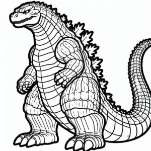 Godzilla para Pintar
