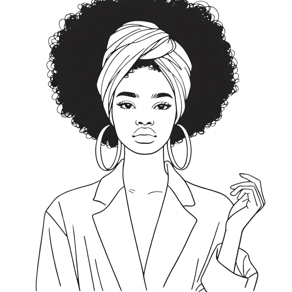 desenho para colorir da consciência negra