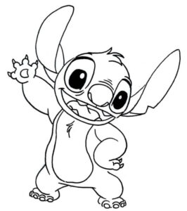 desenhos de stitch para colorir