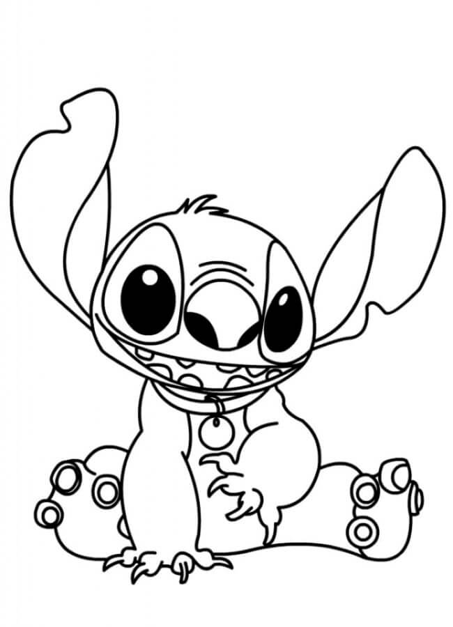 imprimir desenho do stitch gratuitamente