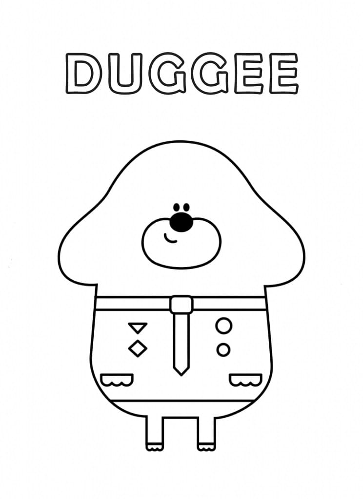 duggee colorir