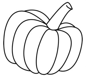 desenhos de abóbora para colorir