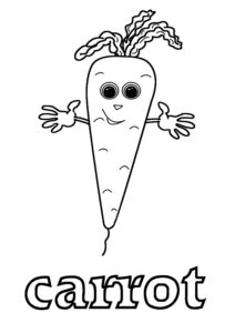 desenhos de vegetais para colorir