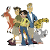 Aventuras com os Kratts para Colorir